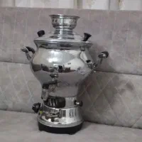 سماور گازی 6 لیتری زمردیان کاملا سالم