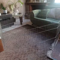 فنس سگ  و غذای خشک  سگ و گربه ۱۰ کیلویی مدل سلبن