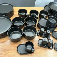 فروش سرویس آشپزخانه مشکی مات