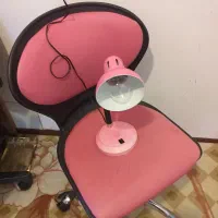 صندلی چرخ دارهمراه چراغ مطالعه