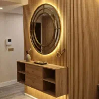 دکوراسیون داخلی مدرن قرنیز ترمووال قاب‌بندی