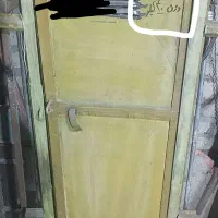 درب آهنی با چارچوب مناسب انباری