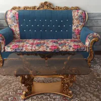 مبلمان دست کامل بامیزعسلی