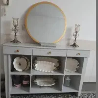 آینه و میز کنسول در حد نو