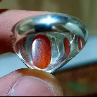 عقیق تراش دار رکاب دست ساز