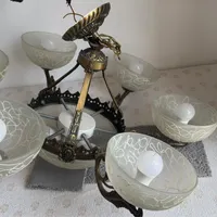 لوستر ۵ شاخه در حد نو|لوستر و چراغ آویز|تهران, کرمان|دیوار
