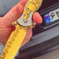 چاقو(کارد) برونینگ طلایی اصل (تیزی)
