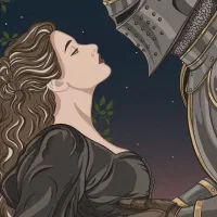 تابلو نقاشی راز نگاه