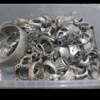 چمبرانگشتر.نقره شکسته