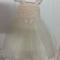 لباس عروس بچه گانه حدود دو تا سه سال
