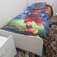 تخت خواب پاتختی وکمد درحد نو