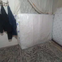 تشک فنری دو نفره کارکرده سالم و تمیز