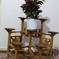 فرش همراه استند چوبی