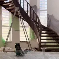 ساخت انواع پله فلزی اکبری