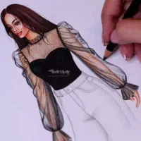 تابلو طراحی لباس