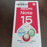 شیائومی note 15 آکبند ۲۵۶ گیگ