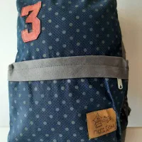 کوله پشتی پارچه ای جادار نرم وراحت قابل شستشو