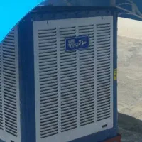 کولر ساخت چهارپایه وسایه بان کولر  جوشکاری در محل