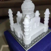 تندیس ماکت تاج محل هند زیبا آنتیک کلکسیونی سنگ خاص