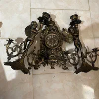 شمعدان و ساعت ست