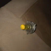 یک عددلامپ LED سه شاخ رنگ لیموئی