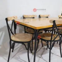 میز و صندلی های رستورانی کلاسیک tonet مدل ayhan