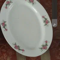 دیس گل سرخی قدیمی بزرگ