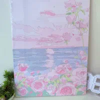 نقاشی الماسی و آبرنگی