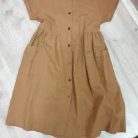 پیراهن لینن برند AKU مناسب ۹ سال