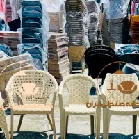میز و صندلی پلاستیکی مدل شکوفه نهارخوری غذاخوری