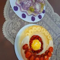 دسر و ژله و حلوا وکیک خانگی آموزش