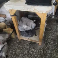 ۴ عدد میز چوبی کارگاهی