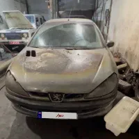 206 SD سوخته