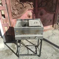 سرخ کن صنعتی و دوربین مدار بسته