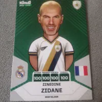 کارت 2025 زیدان 100