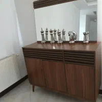 ست کنسول .میز تلویزیون.جلو مبلی