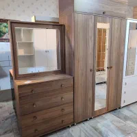 جاکفشی دراور کمدلباس الوار چوبسان کمد لباس الماسی