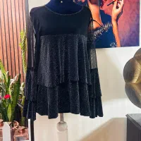 لباس مهمانی جنس لمه و حریر