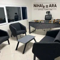 ست کامل مبل اداری جمع و جور مدرن33521میز صندلی