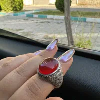 انگشتر نقره عقیق
