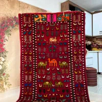 شکارگاه و هزار گل و انواع قالیچه مدرن دستباف