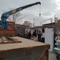 جرثقیل خاور دکل بلند (جهت کار)