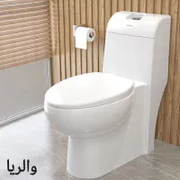 توالت فرنگی چینی کُرد خروجی بزرگ تخلیه عالی