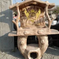 دو سقفه بتن کباب پز