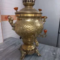 سماور برنجی گازی خیلی زیبا