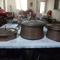 قابلمه و ماهی تابه مسی