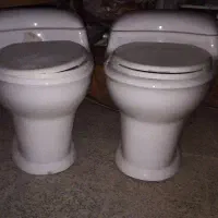 دو تا دستشویی فرنگی نونو