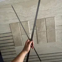 سیخ استیل کوبیده و جوجه