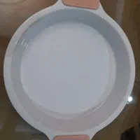 ظروف سرو غذا وسالاد دسته سلیکونی ودوتاجاشمعی