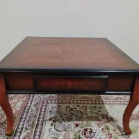 میز چوبی معرق